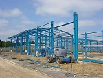 Lymington Enterprise Centre construction phase