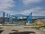 Lymington Enterprise Centre construction phase